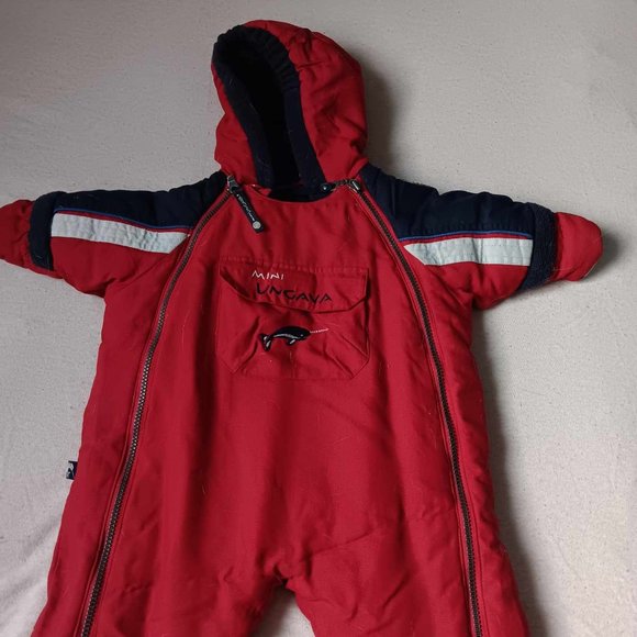 Mini ungava baby 1 piece snow suit 0/3 months - Picture 1 of 3